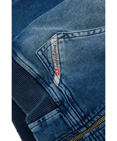 DIESEL(ディーゼル)の「キッズ ジョグ パーカー STIMM-OVER JJJ(パーカー・キッズ・インディゴブルー・8Y/14Y/12Y/10Y/16Y)」の4枚目の写真