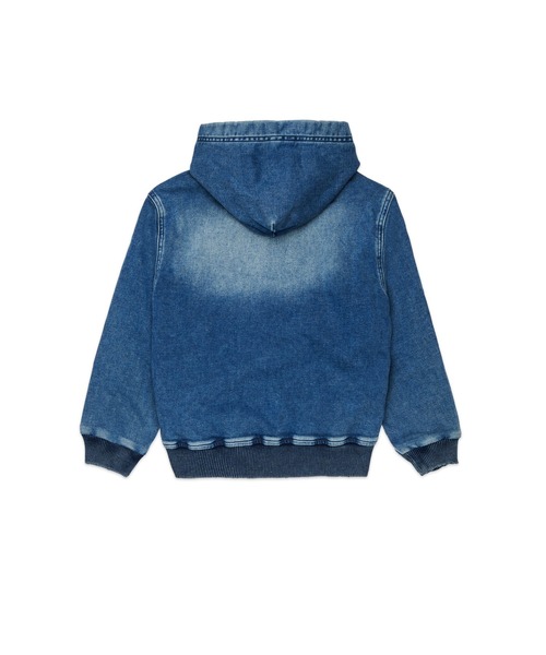 DIESEL(ディーゼル)の「キッズ ジョグ パーカー STIMM-OVER JJJ(パーカー・キッズ・インディゴブルー・8Y/14Y/12Y/10Y/16Y)」の2枚目の写真