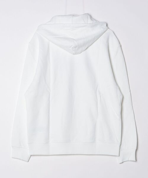 Calvin Klein Jeans(カルヴァンクラインジーンズ)の「Calvin Klein Jeans カルバンクラインジーンズ LS EU 350TERRY CK REDBOX GRAPHIC グラフィックロゴプリント プルパーカー(パーカー・メンズ・ブラック/ホワイト・XL/L/M)」の3枚目の写真