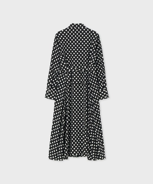 Paul Smith(ポールスミス)の「ウィメンズ "Polka" シャツワンピース / 265312 733D(ワンピース・レディース・ブラック・40)」の2枚目の写真
