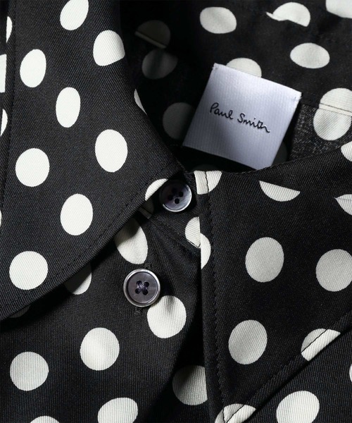 Paul Smith(ポールスミス)の「ウィメンズ "Polka" シャツワンピース / 265312 733D(ワンピース・レディース・ブラック・40)」の3枚目の写真