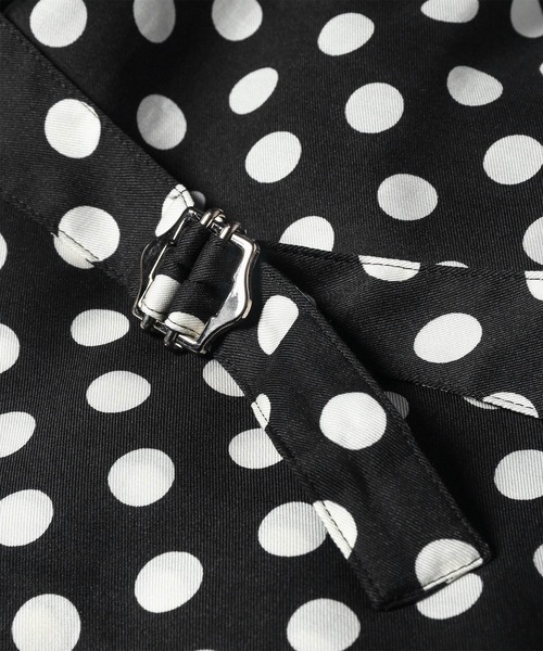 Paul Smith(ポールスミス)の「ウィメンズ "Polka" シャツワンピース / 265312 733D(ワンピース・レディース・ブラック・40)」の5枚目の写真