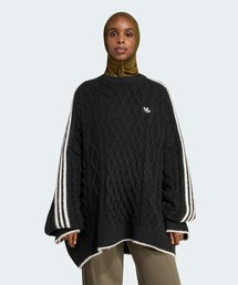 adidas（アディダス）の「ケーブルニットセーター / アディダスオリジナルス adidas Originals（ニット/セーター）」