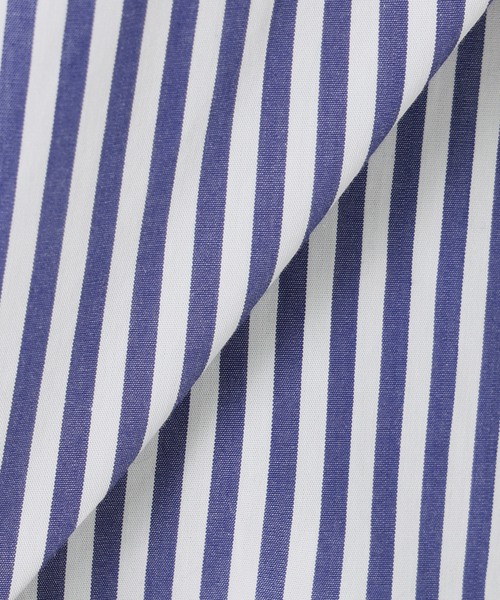 Spick & Span(スピックアンドスパン)の「《追加4》50コットンコンパクトシャツ(シャツ/ブラウス・レディース・サックスブルー/ホワイト・FREE)」の3枚目の写真