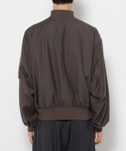 RAGEBLUE(レイジブルー)の「PUFF SLEEVE MA-1/袖ボリュームMA-1(MA-1・メンズ・ブラウン・MEDIUM/LARGE)」の10枚目の写真