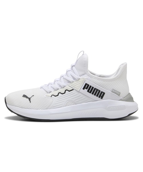 PUMA（プーマ）の「PUMA/プーマ SOFTRIDE エンゾ5 EASE IN 312581（スニーカー・メンズ・ホワイト/ブラック・23.5cm/24.5cm/23.0cm/24.0cm/22.5cm/25.0cm）」の2枚目の写真