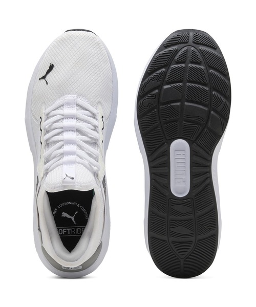 PUMA（プーマ）の「PUMA/プーマ SOFTRIDE エンゾ5 EASE IN 312581（スニーカー・メンズ・ホワイト/ブラック・23.5cm/24.5cm/23.0cm/24.0cm/22.5cm/25.0cm）」の10枚目の写真