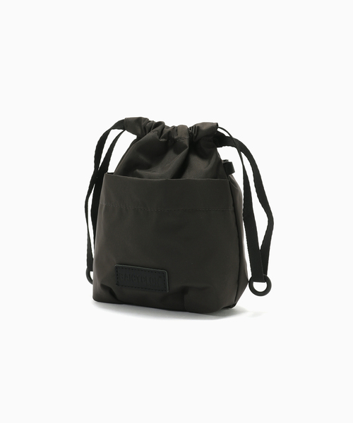 BAICYCLON by Bagjack(バイシクロン バイ バグジャック)の「BAICYCLON by bagjack ミニ ドローストリングバッグ(ショルダーバッグ・メンズ・ブラック/ブラウン・FREE)」の2枚目の写真