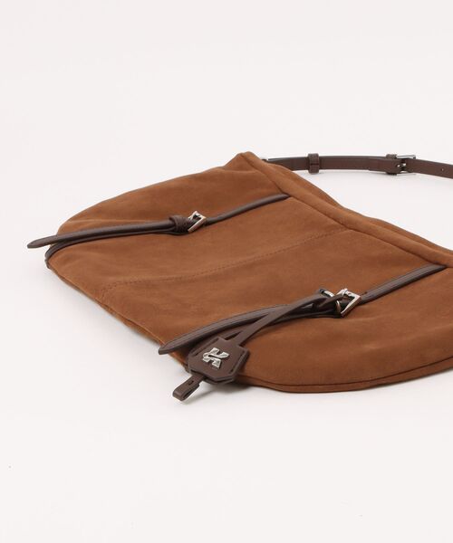 Knuth Marf（クヌースマーフ）の「Knuth Marf suede moon bag（ショルダーバッグ・レディース・ブラウン・FREE）」の6枚目の写真