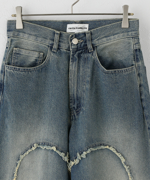 Carne Bollente(カルネボレンテ)の「【Carne Bollente/カルネボレンテ】Love Pants 00's(デニムパンツ・レディース・スカイブルー・24)」の5枚目の写真
