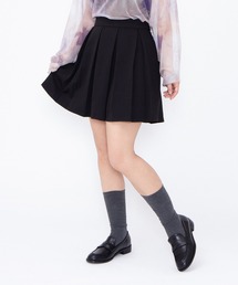 【NEW SIZE】ボックスプリーツミニスカート