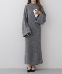 ALIN リラックスキッドモヘヤワンピース