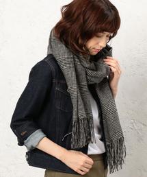 green label relaxing | CB ウールチェックストール◆(ストール/ショール)