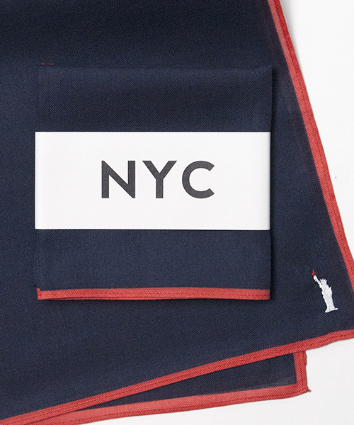 クチデザイン/刺繍ハンカチ