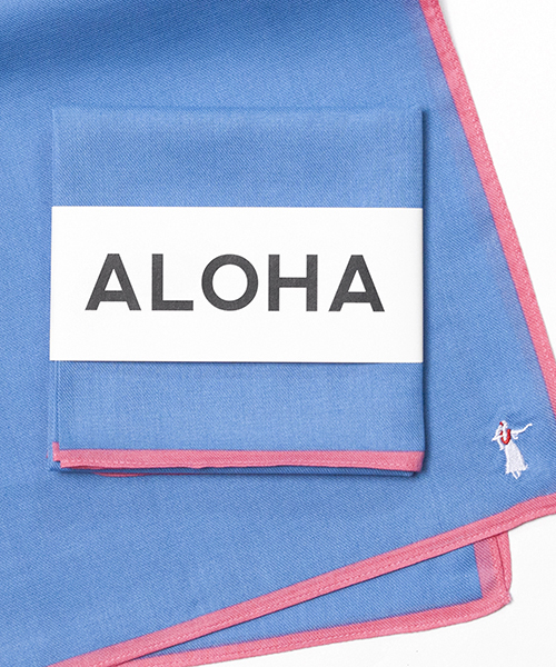 クチデザイン/刺繍ハンカチ