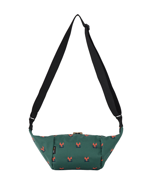 MEI（メイ）の「S (S)フォックスMEI（ショルダーバッグ・レディース・グリーン/レッド/ネイビー・FREE）」の4枚目の写真