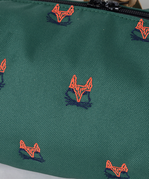 MEI（メイ）の「S (S)フォックスMEI（ショルダーバッグ・レディース・グリーン/レッド/ネイビー・FREE）」の7枚目の写真