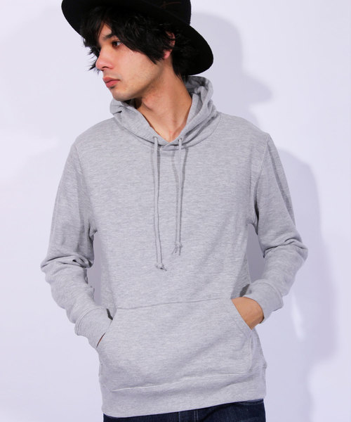 8(eight)(エイト)の「無地プルオーバーパーカー スウェット(パーカー・メンズ・グレー/ネイビー/ホワイト/ブラック/ベージュ・MEDIUM/LARGE)」の4枚目の写真