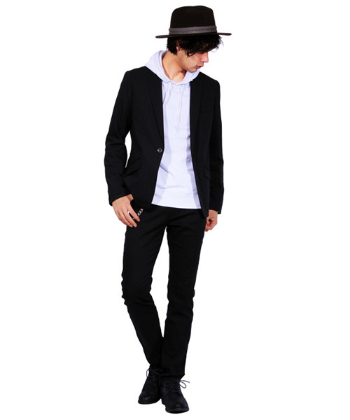 8(eight)(エイト)の「無地プルオーバーパーカー スウェット(パーカー・メンズ・グレー/ネイビー/ホワイト/ブラック/ベージュ・MEDIUM/LARGE)」の6枚目の写真