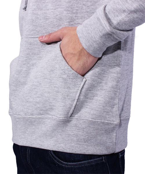 8(eight)(エイト)の「無地プルオーバーパーカー スウェット(パーカー・メンズ・グレー/ネイビー/ホワイト/ブラック/ベージュ・MEDIUM/LARGE)」の19枚目の写真