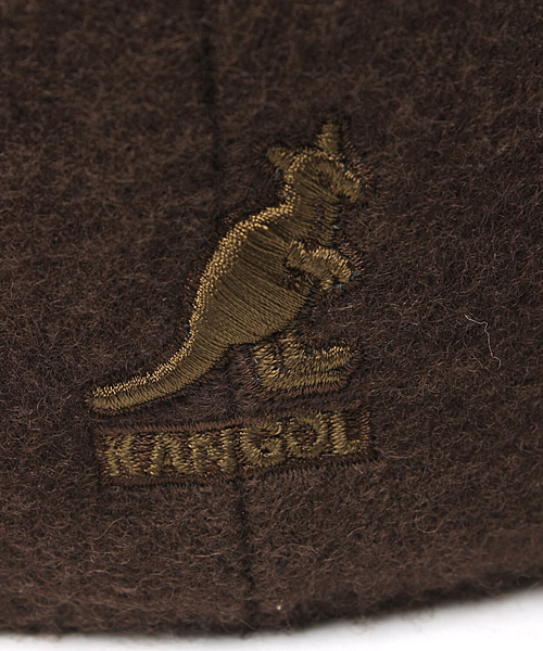 KANGOL（カンゴール）の「KANGOL WOOL 507（ハンチング/ベレー帽・メンズ・ブラック/ダークブラウン・MEDIUM/LARGE）」の6枚目の写真