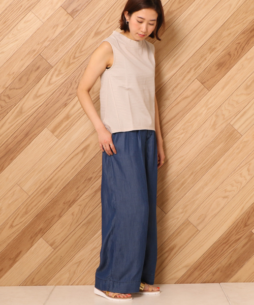 un dix cors（アンディコール）の「テンセルワイドパンツ（デニムパンツ・レディース・ブルー・36/38）」の13枚目の写真