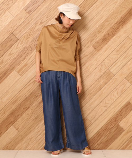 un dix cors（アンディコール）の「テンセルワイドパンツ（デニムパンツ・レディース・ブルー・36/38）」の15枚目の写真