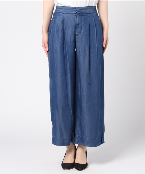 un dix cors（アンディコール）の「テンセルワイドパンツ（デニムパンツ・レディース・ブルー・36/38）」の5枚目の写真
