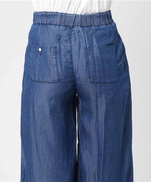 un dix cors（アンディコール）の「テンセルワイドパンツ（デニムパンツ・レディース・ブルー・36/38）」の9枚目の写真