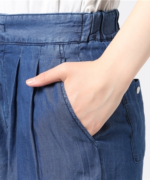 un dix cors（アンディコール）の「テンセルワイドパンツ（デニムパンツ・レディース・ブルー・36/38）」の10枚目の写真
