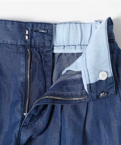 un dix cors（アンディコール）の「テンセルワイドパンツ（デニムパンツ・レディース・ブルー・36/38）」の2枚目の写真