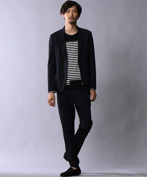 5351 POUR LES HOMMES（ゴーサンゴーイチプールオム）の「【CARREMAN】2WAYストレッチスラックス（スラックス・メンズ・ネイビー/ライトグレー/ブラック・48/46/44/50）」の7枚目の写真