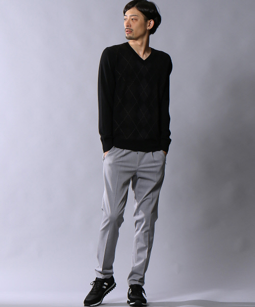 5351 POUR LES HOMMES（ゴーサンゴーイチプールオム）の「【CARREMAN】2WAYストレッチスラックス（スラックス・メンズ・ネイビー/ライトグレー/ブラック・48/46/44/50）」の10枚目の写真