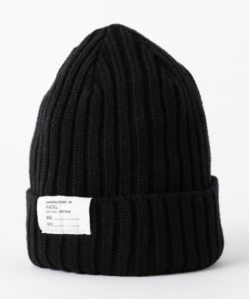 RACAL(ラカル)の「<Racal> STANDARD KNITCAP/ニットキャップ ◆(ニットキャップ/ビーニー・メンズ・ダークグレー/マスタード/ネイビー/ブラック/ライム/ダークグリーン・FREE)」の9枚目の写真