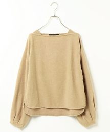 VENCEEXCHANGE | エアロヒートボートネックプルオーバー    (ニット/セーター)