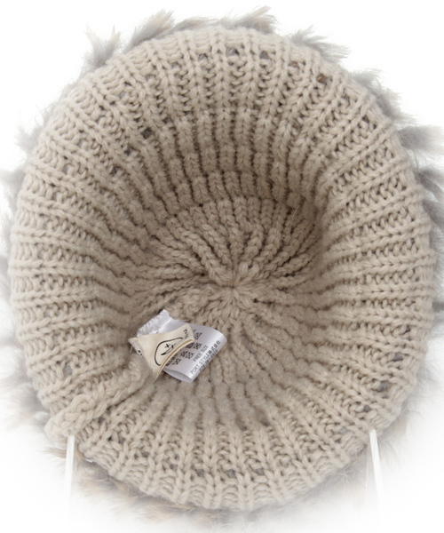 14+（イチヨンプラス）の「ラビットファーミックスニット帽