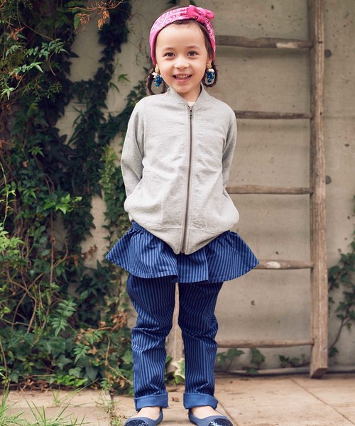 RUGGEDWORKS(ラゲッドワークス)の「起毛フリルロングパンツ(その他パンツ・キッズ・カーキオリーブ/ライトブルー/キャメル/ピンク/ネイビー・140cm/110cm/120cm/130cm/100cm/80cm/90cm)」の12枚目の写真