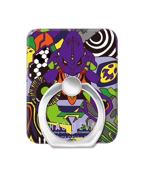 Colorctors カラクターズ の スマートフォン専用リング Radio Eva ラヂオエヴァ Gizmobies Ring Eva 01 スマホグッズ Wear