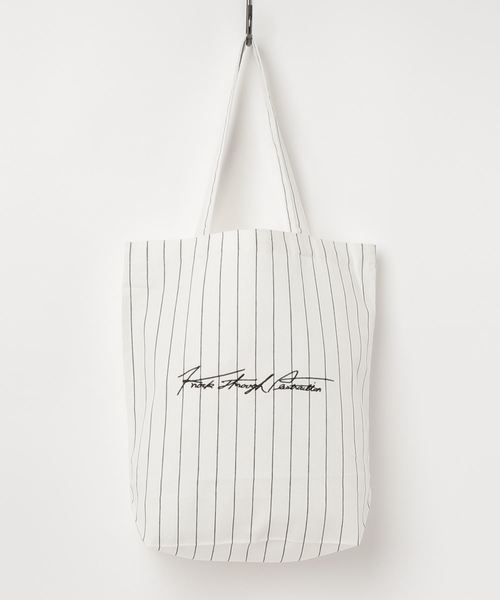 knock through abstraction(ノックスルーアブストラクション)の「【knock through abstraction/ノックスルーアブストラクション】sign logo tote/サインロゴ刺繍トート(トートバッグ・レディース・ブラック/ナチュラル/ネイビー/グレー/その他2/その他1/その他3/その他4/その他5/レッド/その他6・FREE)」の9枚目の写真