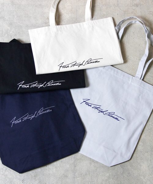 knock through abstraction(ノックスルーアブストラクション)の「【knock through abstraction/ノックスルーアブストラクション】sign logo tote/サインロゴ刺繍トート(トートバッグ・レディース・ブラック/ナチュラル/ネイビー/グレー/その他2/その他1/その他3/その他4/その他5/レッド/その他6・FREE)」の13枚目の写真