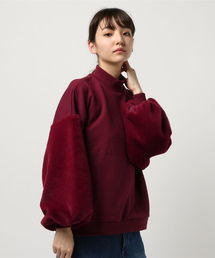 PUNYUS | ボリュームファー袖スウェット(スウェット)