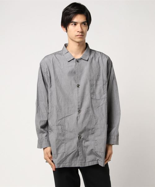 orSlow オアスロウ カバーオール ジャケット グレー パジャマシャツ orSlow（オアスロウ）の「【orSlow】パジャマシャツ MEN（シャツ