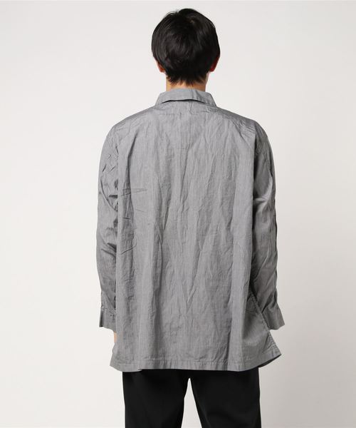 orSlow オアスロウ カバーオール ジャケット グレー パジャマシャツ orSlow オアスロウ カバーオール ジャケット グレー パジャマ