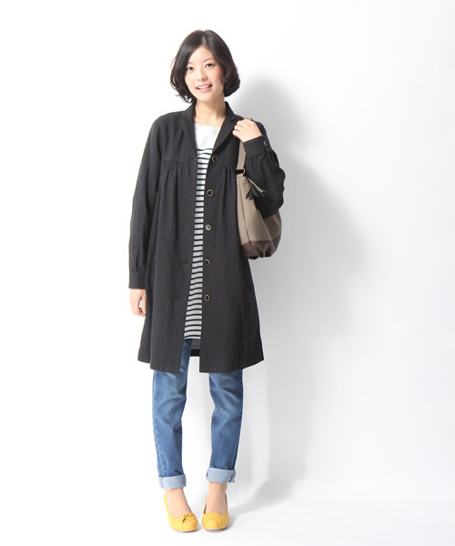 GLOBAL WORK(グローバルワーク)の「ヒネリパンプス(パンプス・レディース・ブラウン/ネイビー/ブラック/イエロー・MEDIUM/SMALL/LARGE)」の12枚目の写真