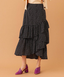 UNITED TOKYO | ドットティアードスカート(スカート)