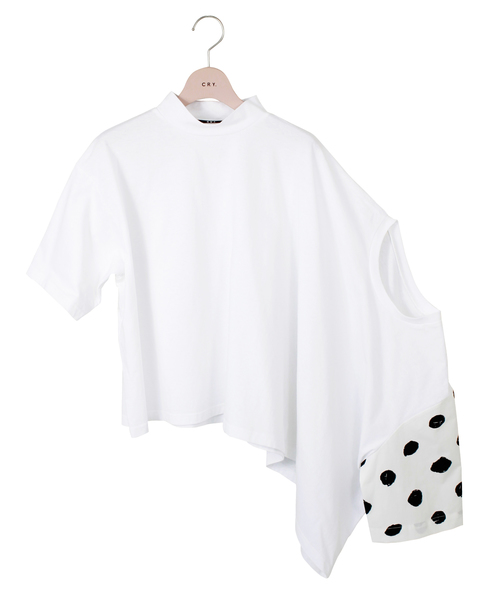CRY.（クライ）の「Diane Arbus Tee（Tシャツ/カットソー・レディース・ホワイト/ブラック・36）」の7枚目の写真