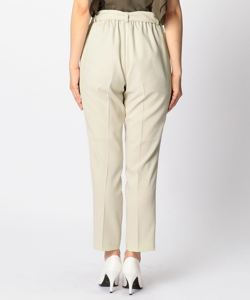 NARACAMICIE(ナラカミーチェ)の「ポコポコテーパードパンツ(その他パンツ・レディース・ブラック/ベージュ・MEDIUM)」の4枚目の写真