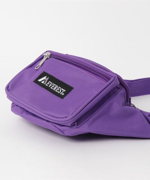 EVEREST（エベレスト）の「EVEREST / エベレスト　ウエストバッグ FUNNY PACK（ボディバッグ/ウエストポーチ・レディース・ブラック/パープル/レッド/ターコイズブルー/ブラック系その他2/カモフラージュ・FREE）」の8枚目の写真