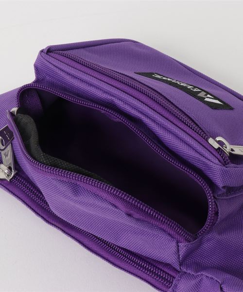 EVEREST（エベレスト）の「EVEREST / エベレスト　ウエストバッグ FUNNY PACK（ボディバッグ/ウエストポーチ・レディース・ブラック/パープル/レッド/ターコイズブルー/ブラック系その他2/カモフラージュ・FREE）」の9枚目の写真