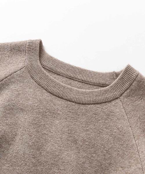 SAISON DE PAPILLON（セゾンドパピヨン）の「オープンショルダーニット（ニット/セーター・レディース・ベージュ/ブラック/パープル・M/L/S）」の21枚目の写真